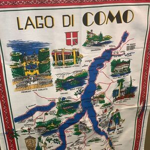 Cloth Map Of Italy